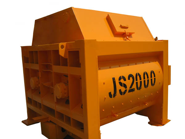 JS2000 Twin shaft horizontal forced type mixer