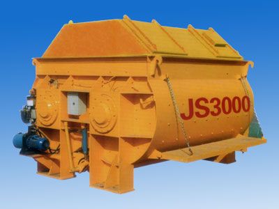 JS3000 Twin shaft horizontal forced type mixer
