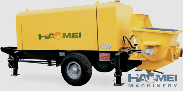 HBT90S1821-200 Trailer Concrete Pump