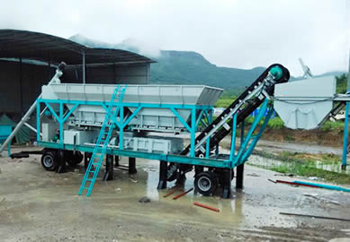 mobile Stabilized Soil Mixing Plant