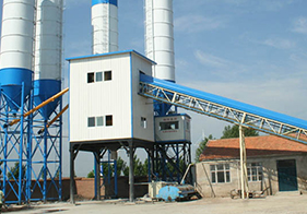Working principle for HAOMEI concrete plant